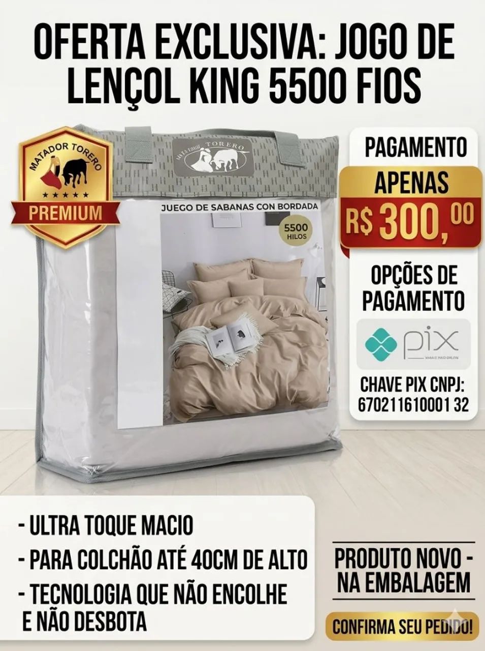 Roupa de cama 