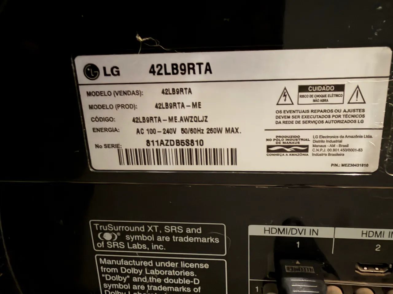 Tv 42 LCD LG  - Foto 5