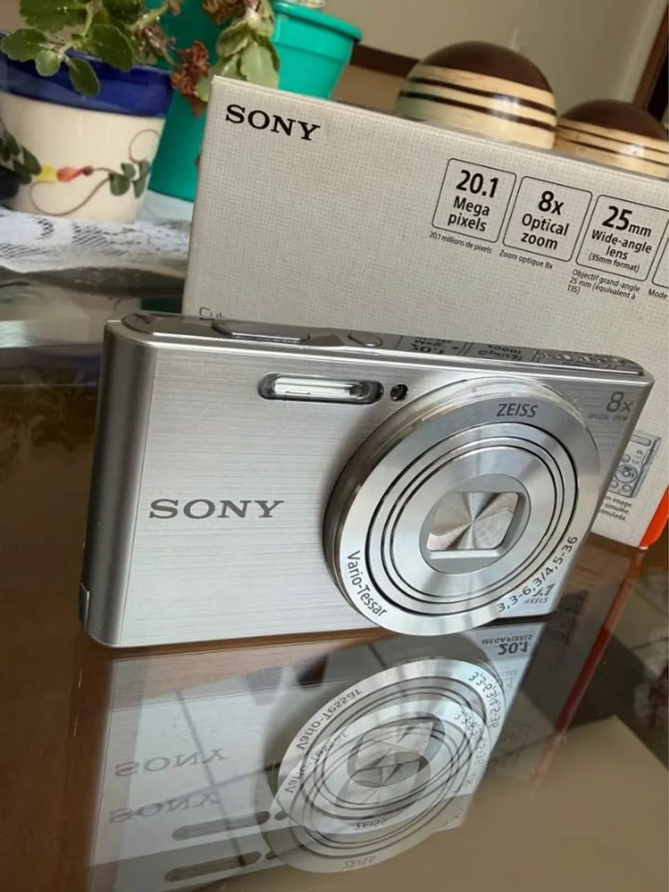 Câmera Sony Cyber-Shot prata - Foto 3