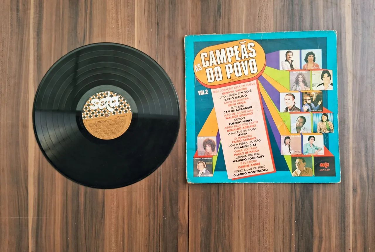 Kit 3 Discos de Vinil Sucessos  - Foto 3