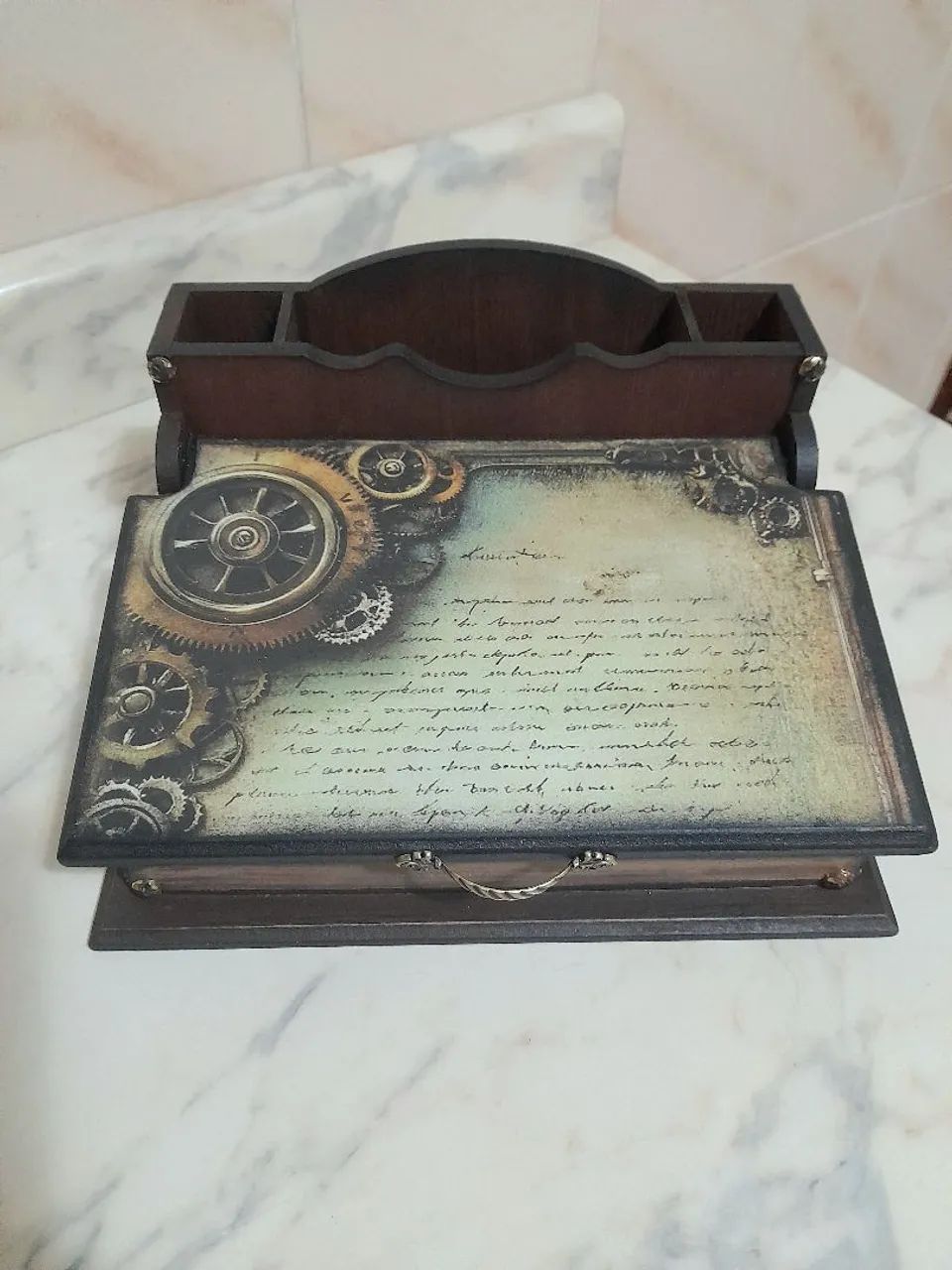 Porta Canetas/Cartões de Visita