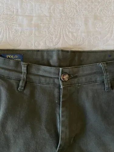 Combo Calça Ralph Lauren Bege + Verde - Foto 4