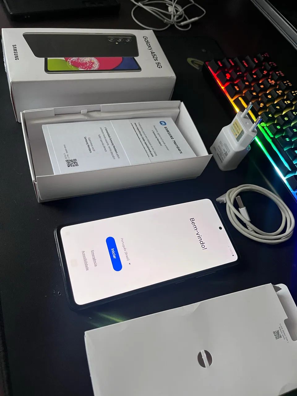 A52s 128GB, NFC, Rápido, parcelo e entrego. Consulte - Foto 3