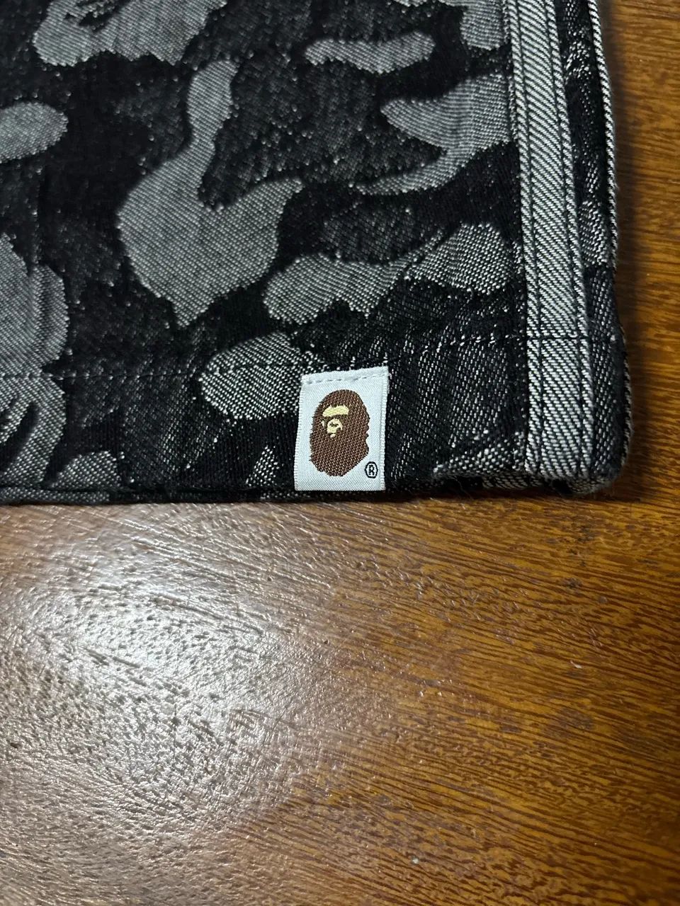 bape x adidas black camo jorts - m - Foto 4