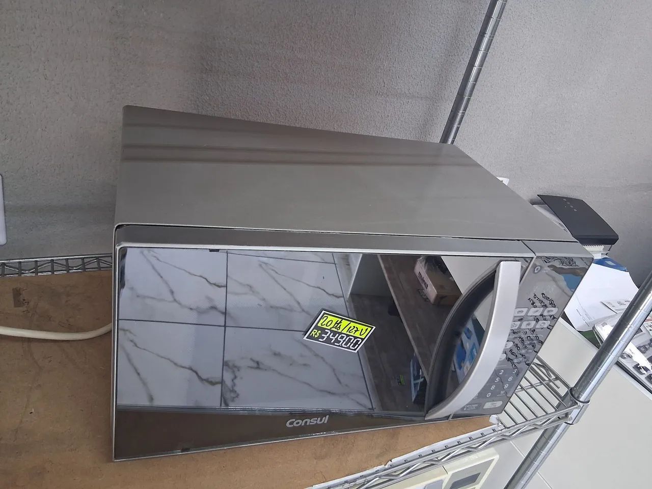 MICRO-ONDAS CONSUL USADO 20LTS 127V COM GARANTIA $349 - Foto 2