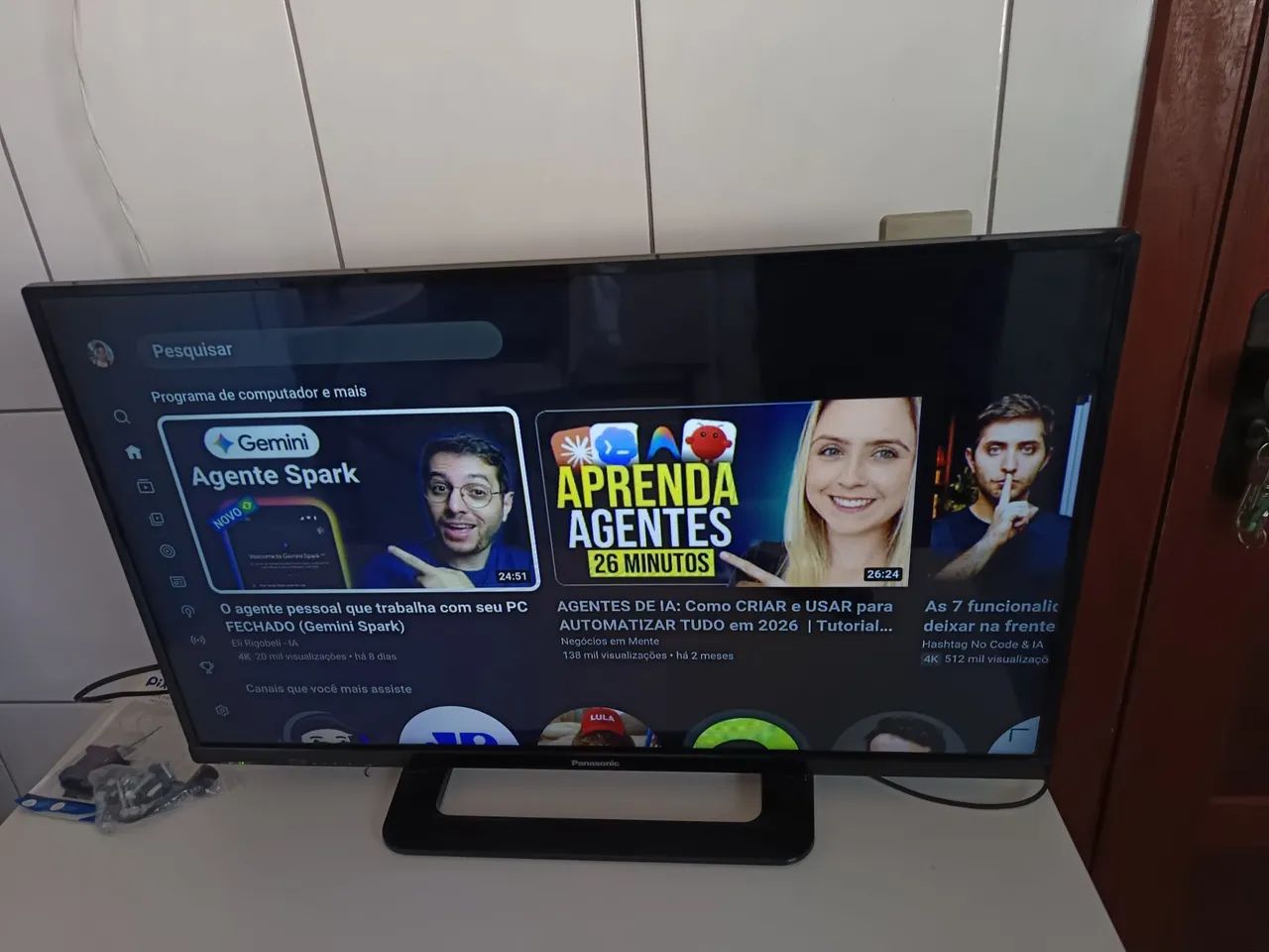 Smartv 32 Panasonic 32AS600B ótima 