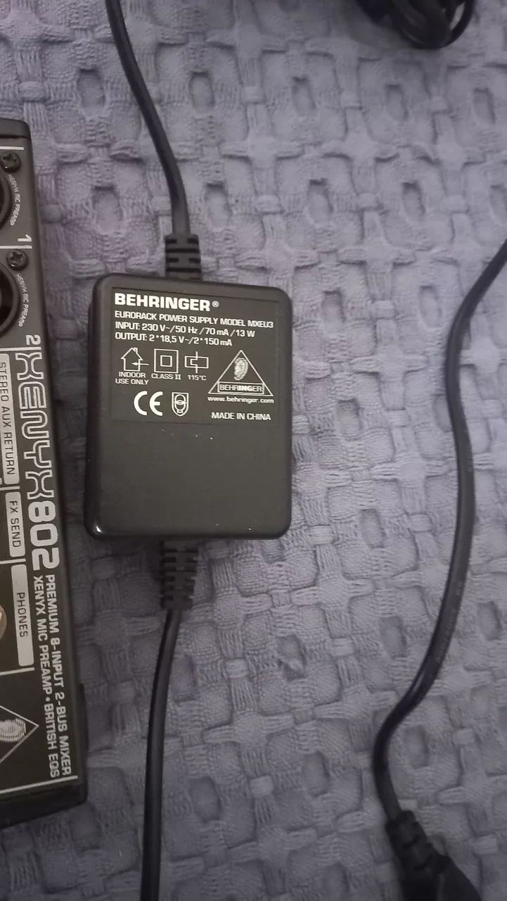 Xenyx 802 | Mesa de Som Behringer | Excelente estado, todos os canais funcionando - Foto 6