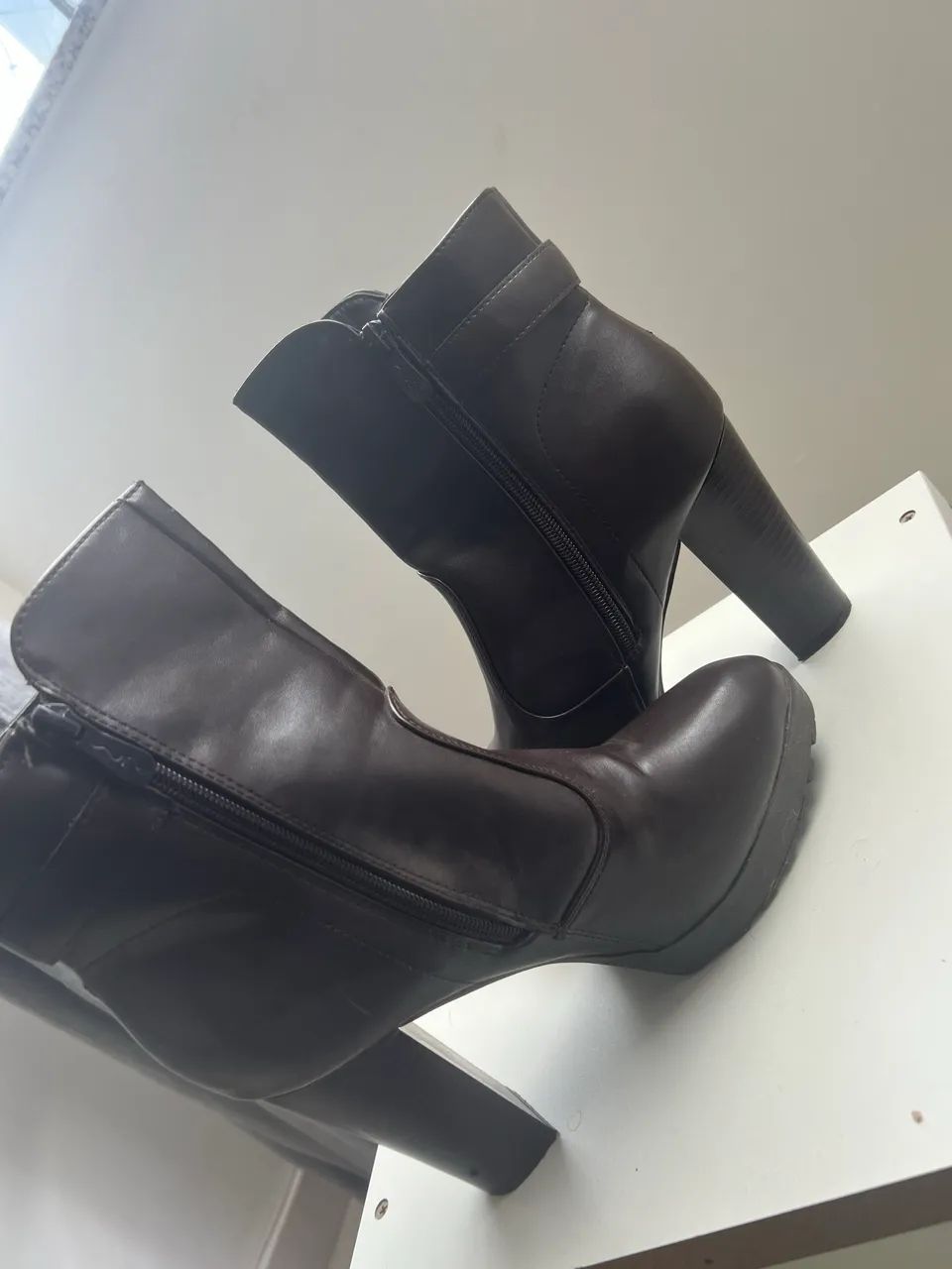 Bota Marrom - Foto 2