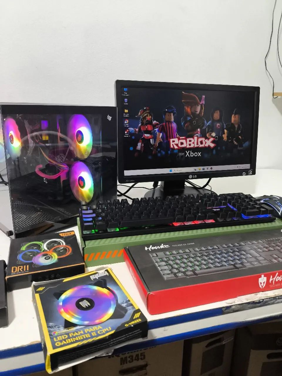 PC Gamer Novo, Intel i5 com Ssd e Tela 19 polegadas led. - Foto 3
