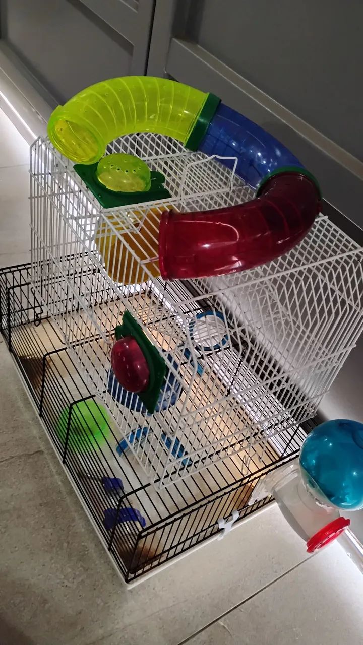 Casinha completa hamster usada  - Foto 5