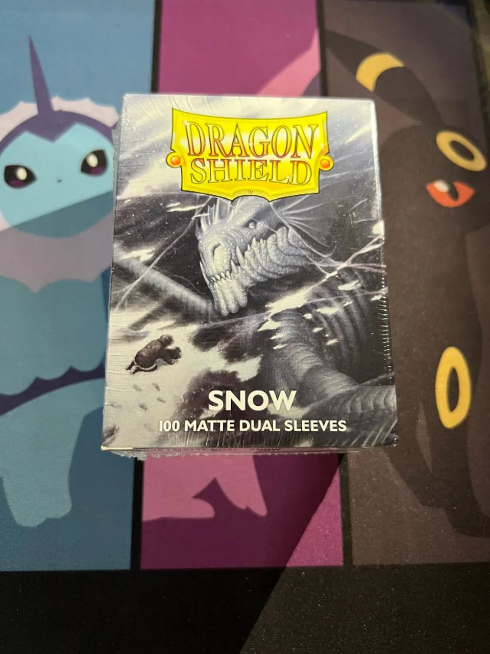 Sleeves Dragon Shield Matte Dual - Snow - Hobbies e coleções