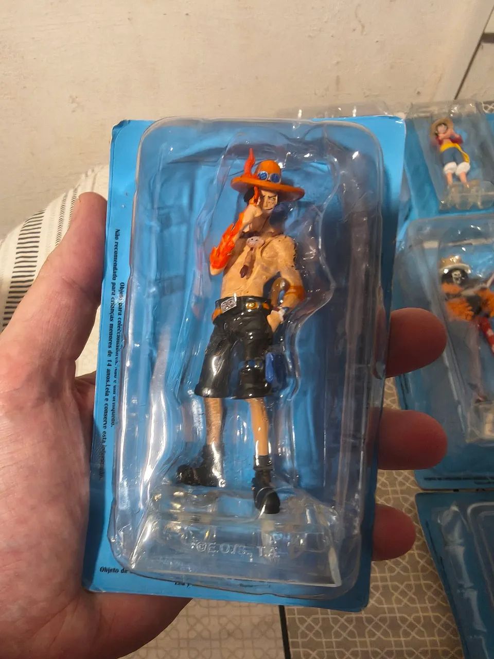 One piece Action figure - Portgas.D.ace salvat ed4 poster - Foto 3