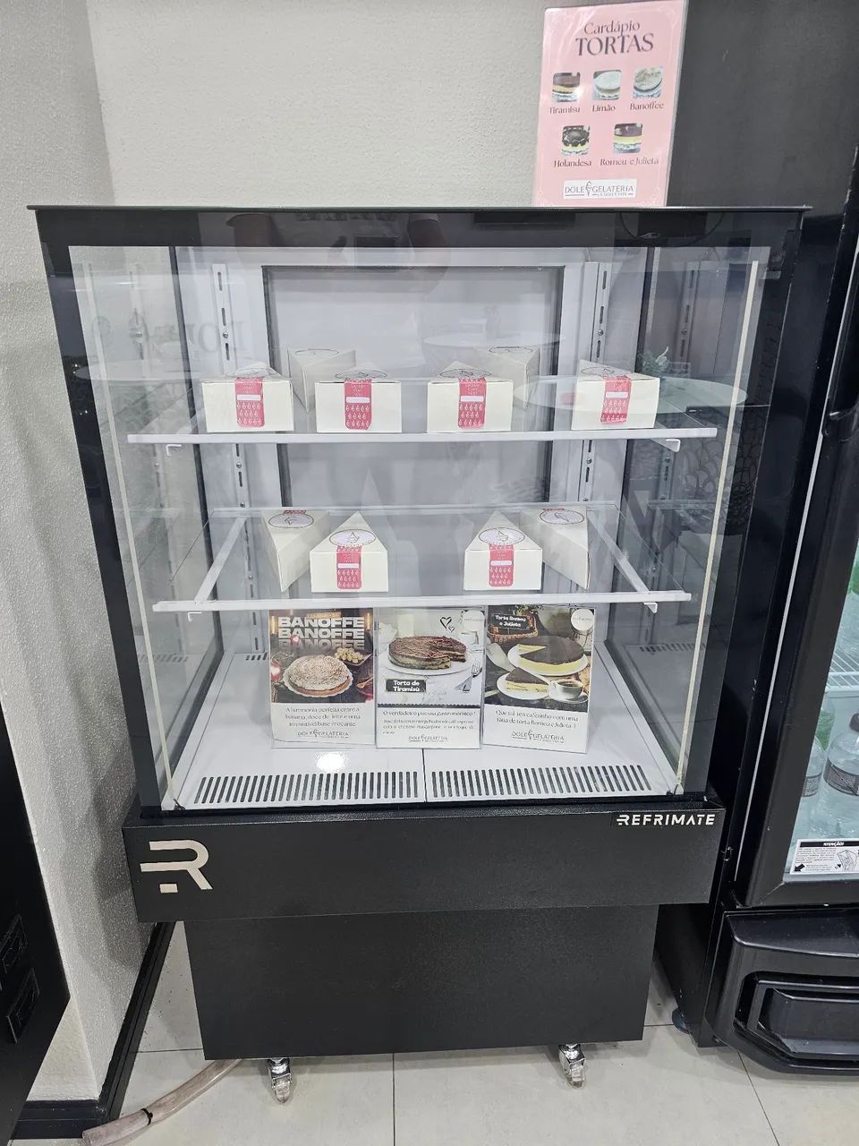VITRINE REFRIGERADA REFRIMATE 75 CM