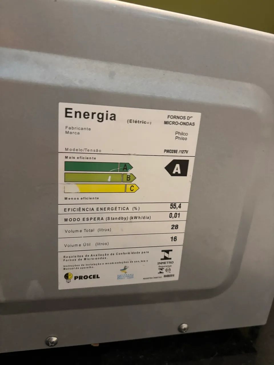 ? Micro-ondas Philco 28L - Ótimo Estado  - Foto 2