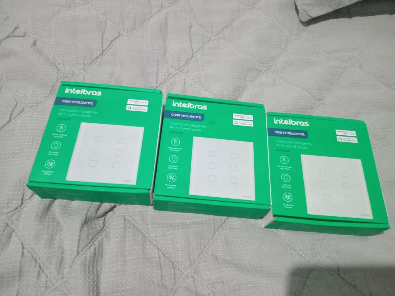 interruptor inteligente wifi com 6 teclas preco intelbras