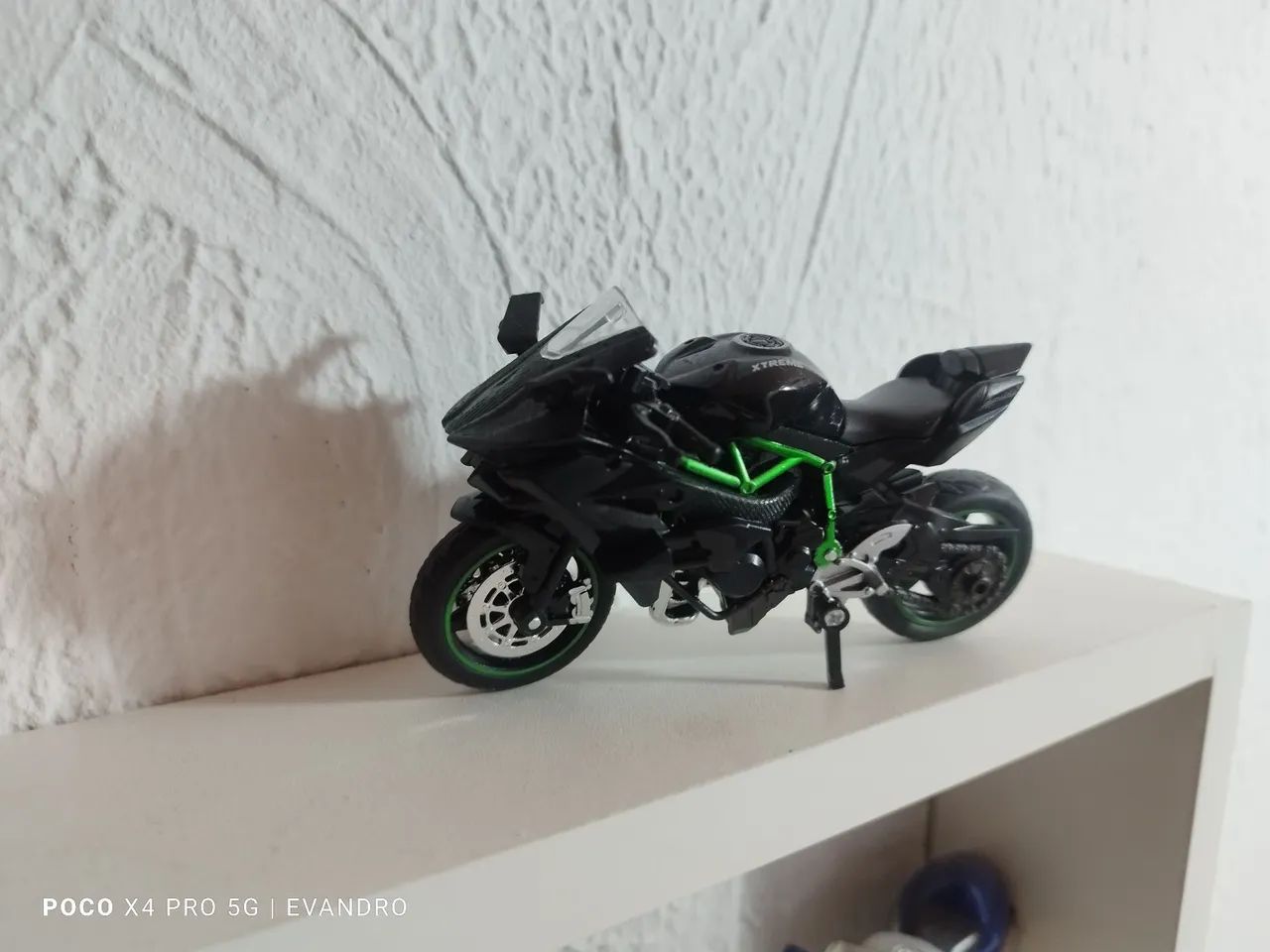 Miniatura moto ninja hx816