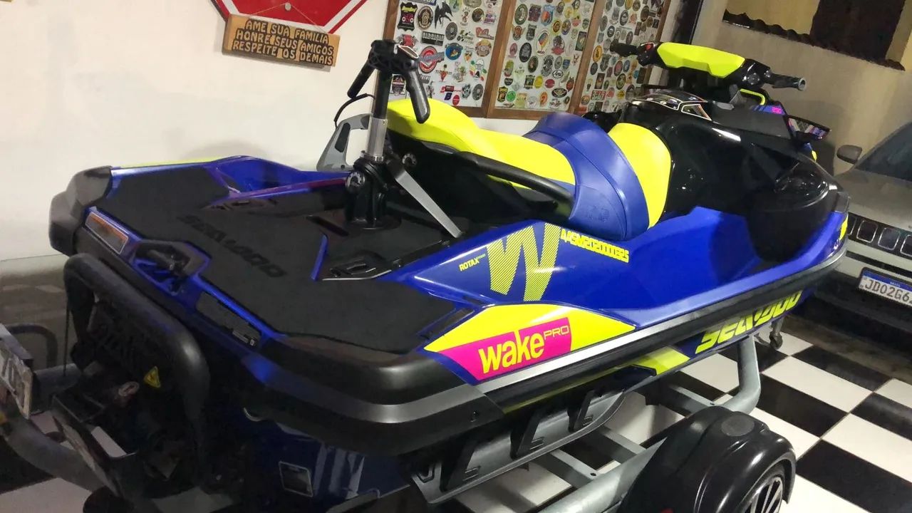 Jet Ski Sea Doo Wake Pro 230 2020 com Som apenas 48 horas - Foto 6