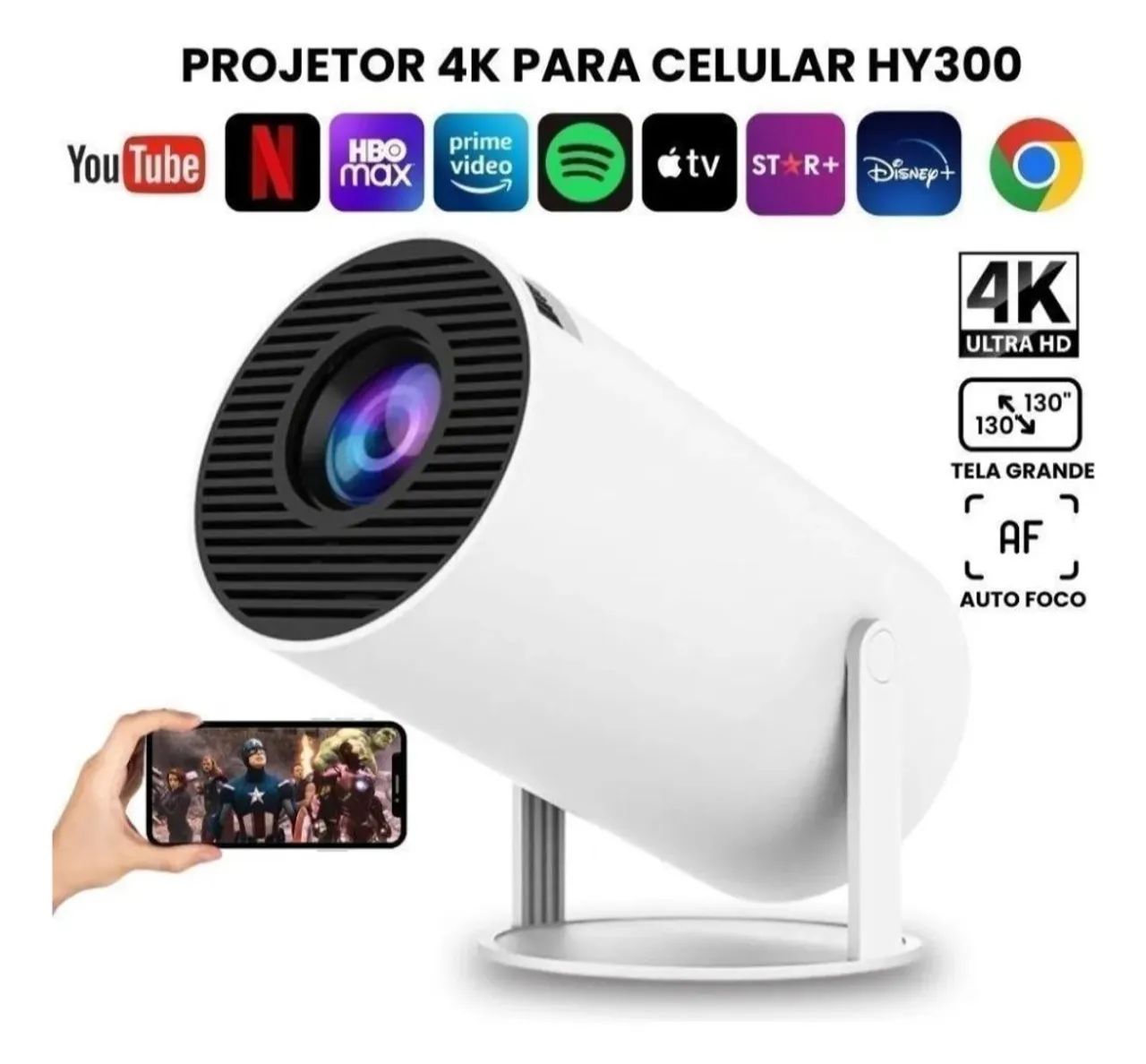 Projetor 4k - Foto 3