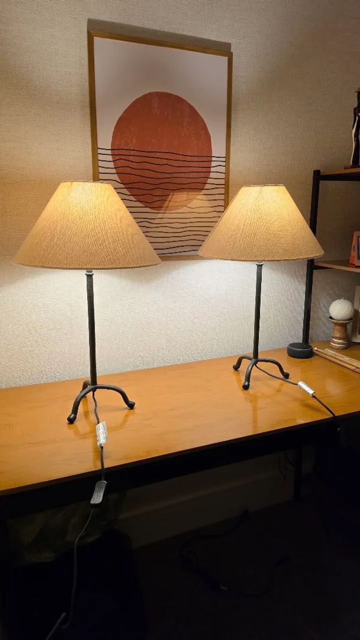 Conjunto 2 Abajour Zara Home