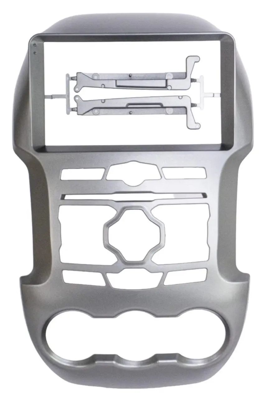 Moldura multimídia 9 polegadas Ford Ranger 2012 a 2016 Nova - Foto 2