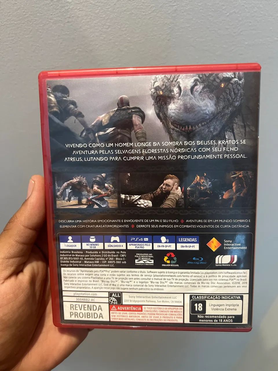 God Of War jogo PS4 - Foto 3