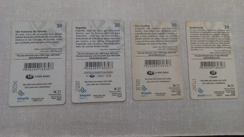 Acervo goiano - Cartões telefonicos - Foto 2