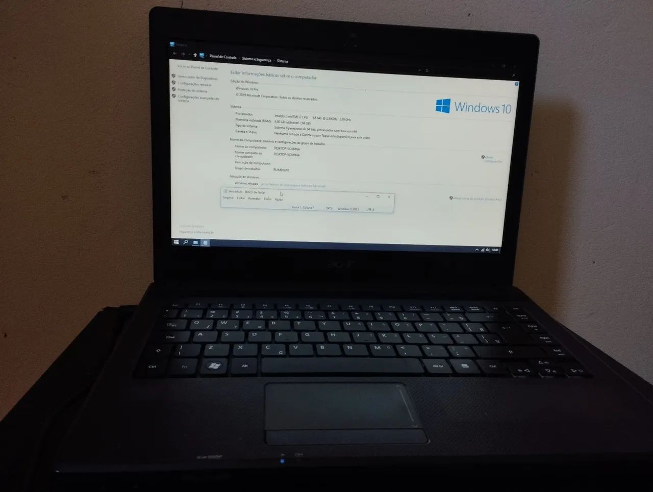 Notebook Acer