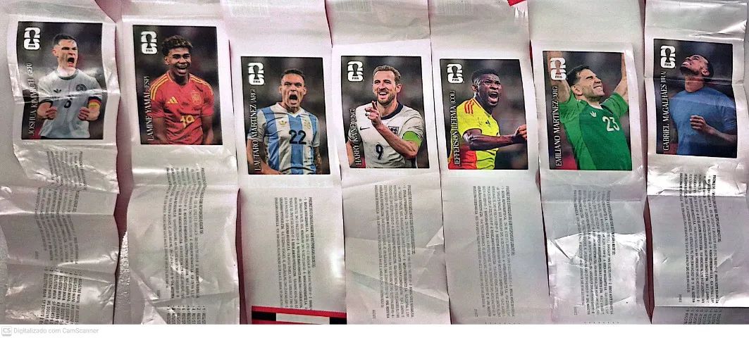 7 Figurinhas Coca-Cola Copa do Mundo 2026 - Foto 2