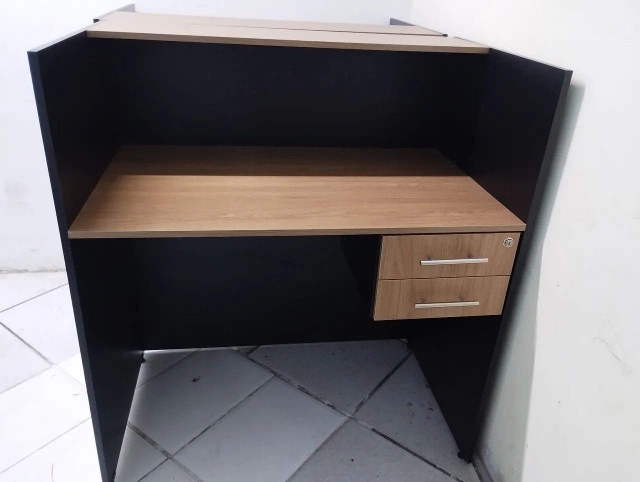 BALCÃO DE ATENDIMENTO COM GAVETA E SEM GAVETA  - Foto 2