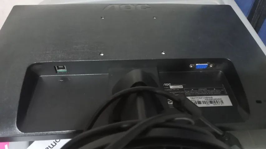 Monitor 18 polegadas AOC  - Foto 4