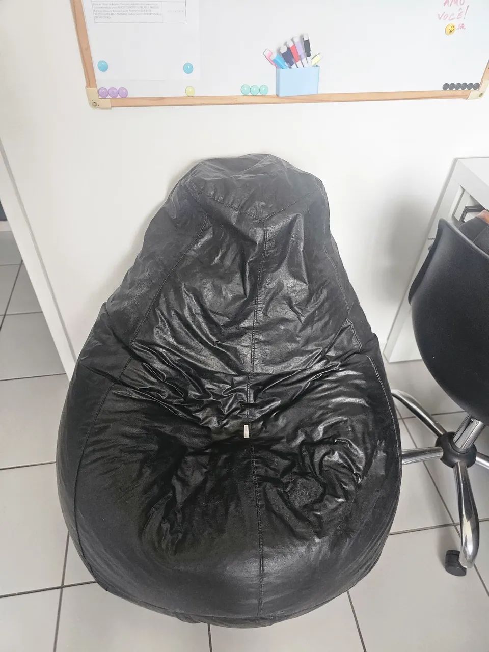 Puff de couro tokstok