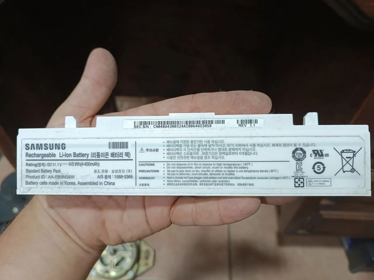 Bateria para notebook Samsung ?Modelo AA-PB9NS6W