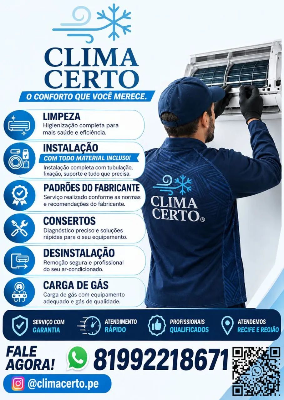 Serviços em Ar Condicionado 