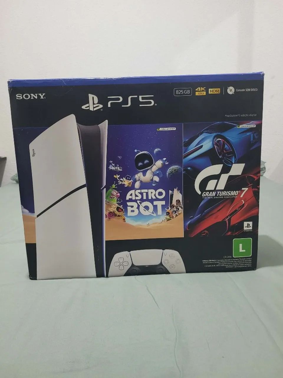 PLAYSTATION 5 SLIM ZERO NA CAIXA! - Foto 4