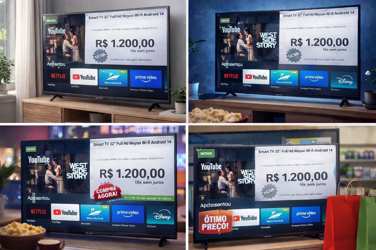 Smart Tv Weyon 32 Full HD