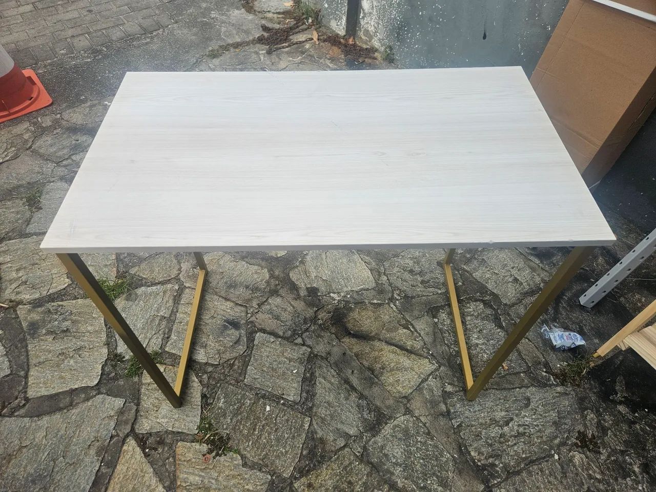 Mesa para escritório industrial mostruário 
