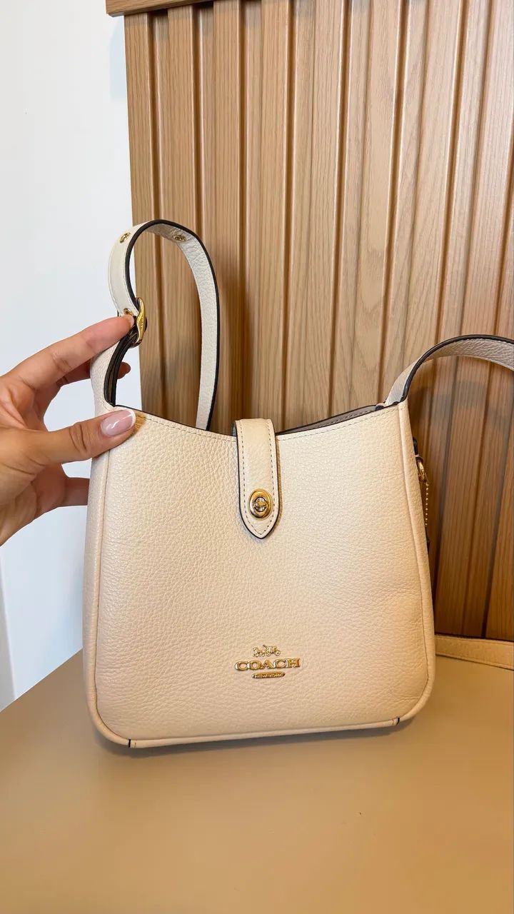 Bolsa Coach Hadley mini off white  - Foto 3