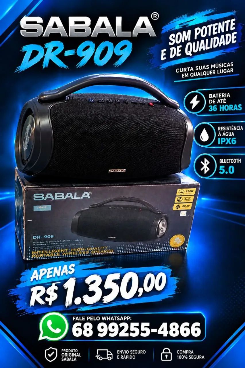 Bombox sabala top de linha  - Foto 2
