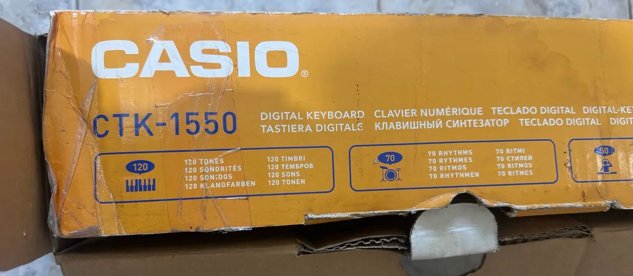 Teclado CTK-1550 - CASIO - Foto 4