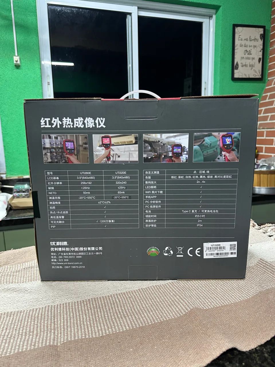 Termovisor Infravermelho Câmera Termográfica Uni-t  - Foto 3