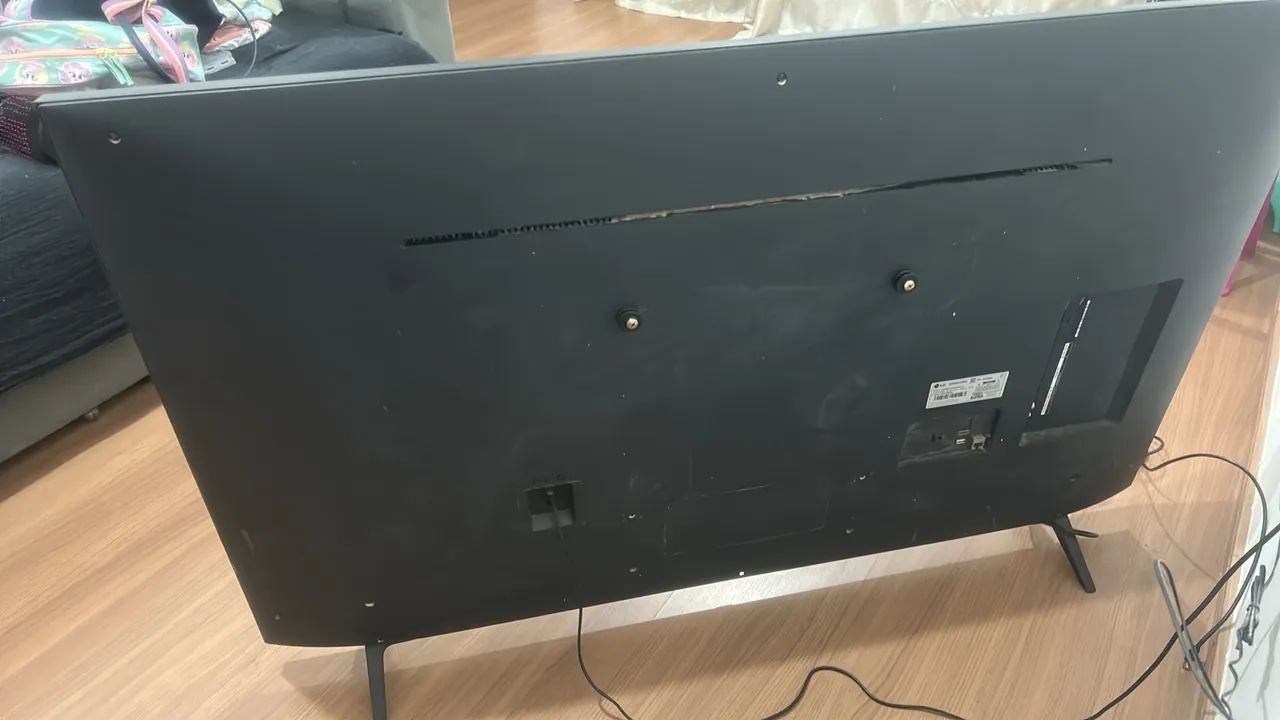 Tv smart 55 polegadas, controle Alexa original  - Foto 4