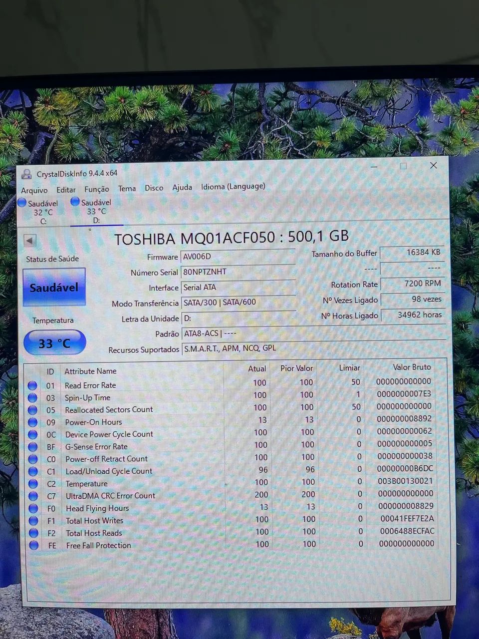 4 HD TOSHIBA 500gb - Foto 5