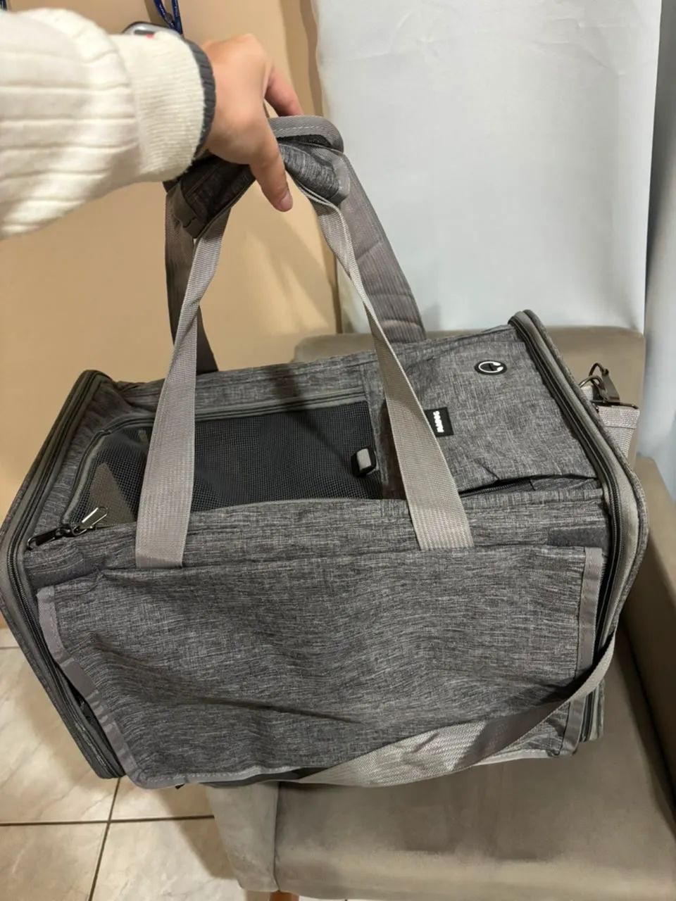 Bolsa transporte pet 