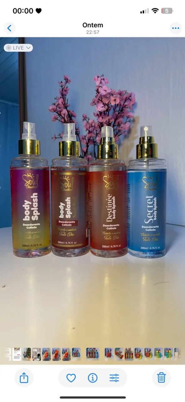 Kit quatro Body Splash (NOVOS)  - Foto 2