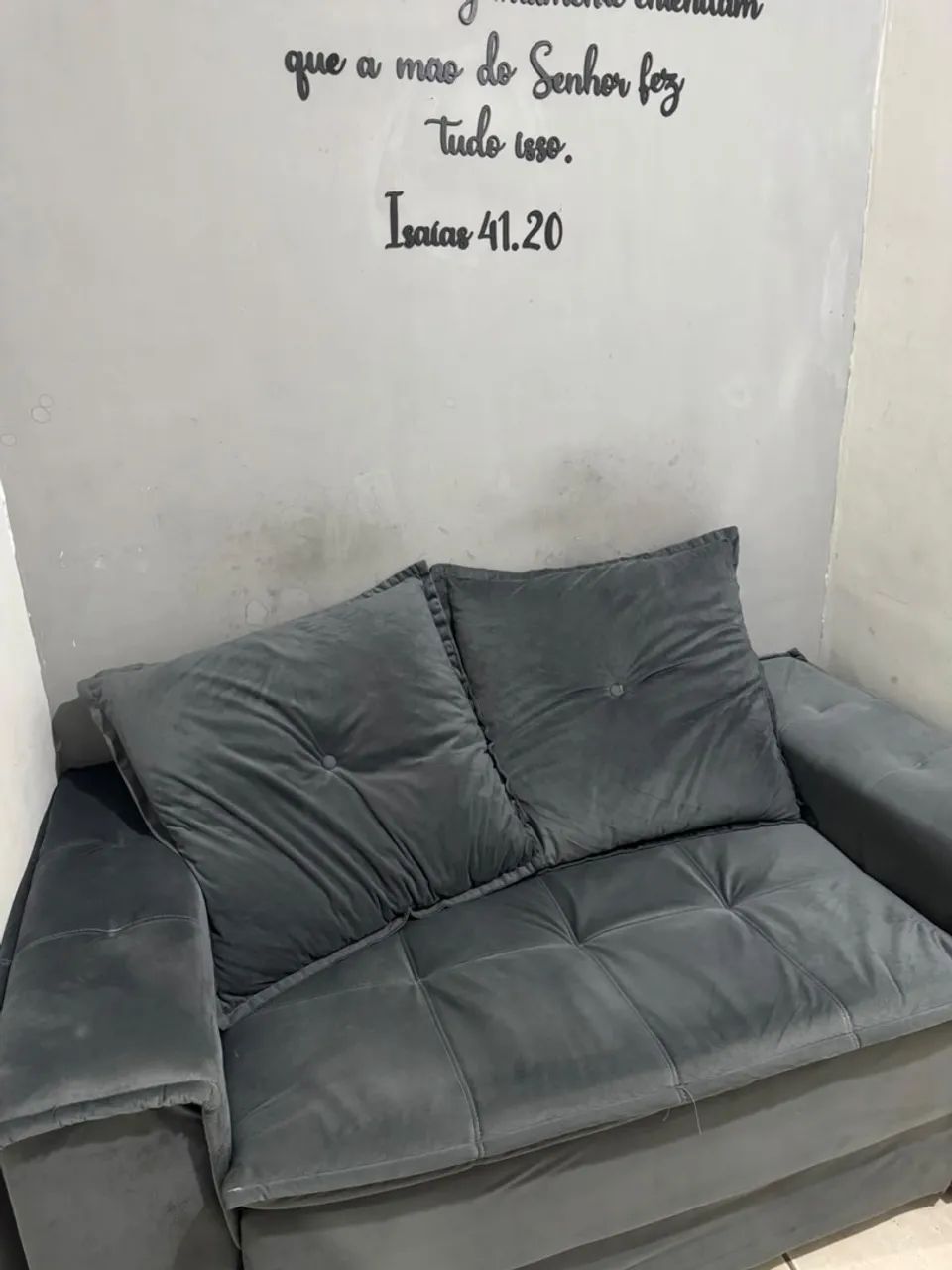 Sofá dois lugares 