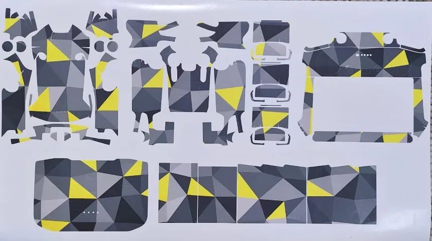 Skin Premium Para Drone MINI 4 PRO - Warning Yellow (Pronta Entrega)