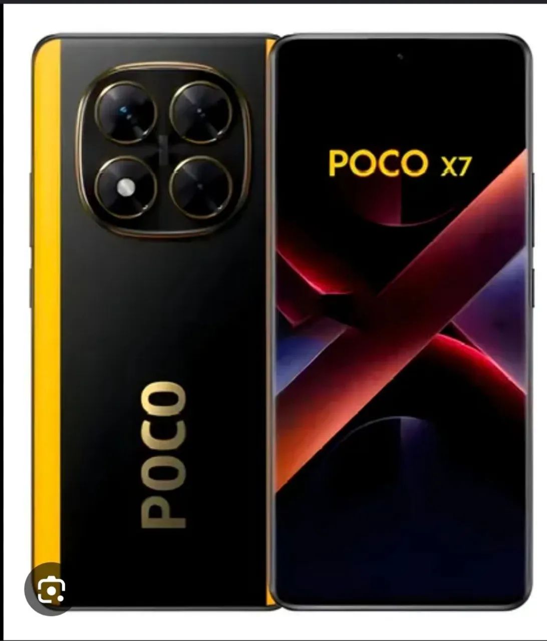 Poço X7 tem o carregador e fone e chave e caixa dele - Foto 3