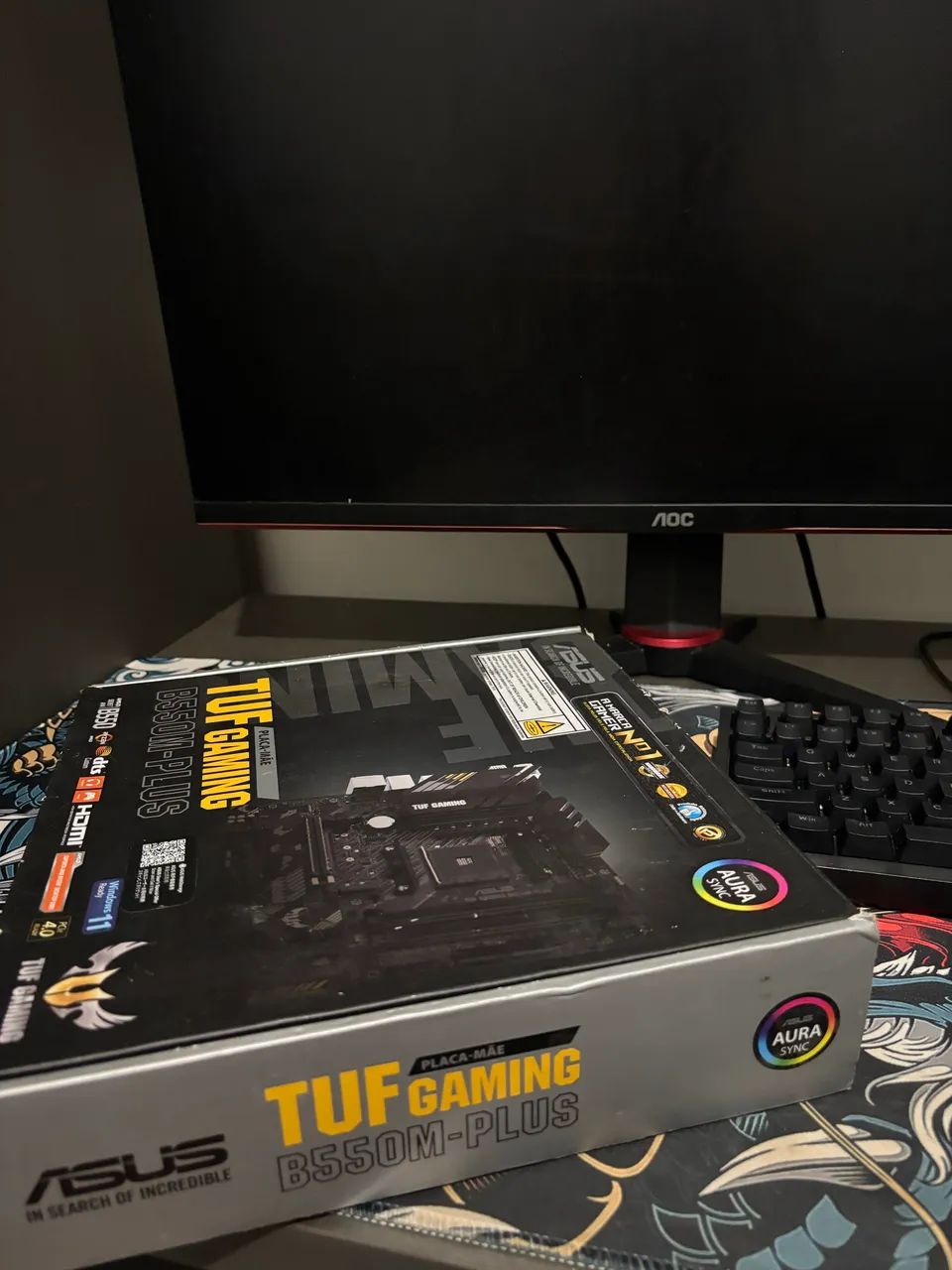 Placa Mãe Asus Tuf B550m Plus  - Foto 2