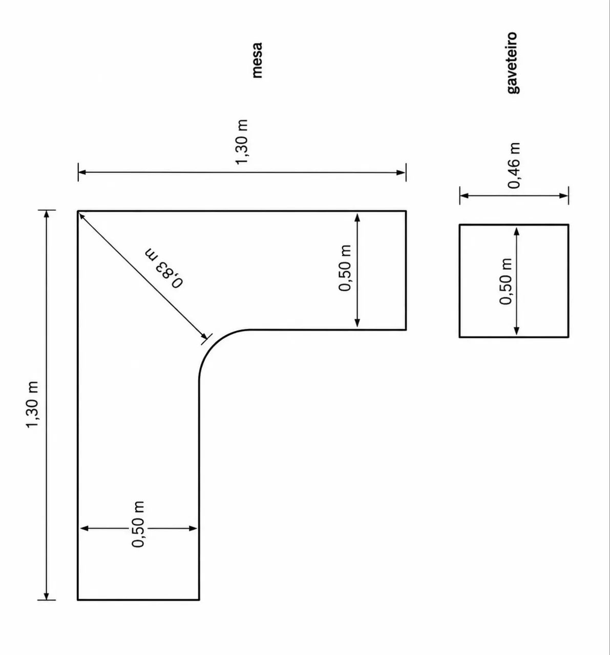 Mesa para escritório  - Foto 2