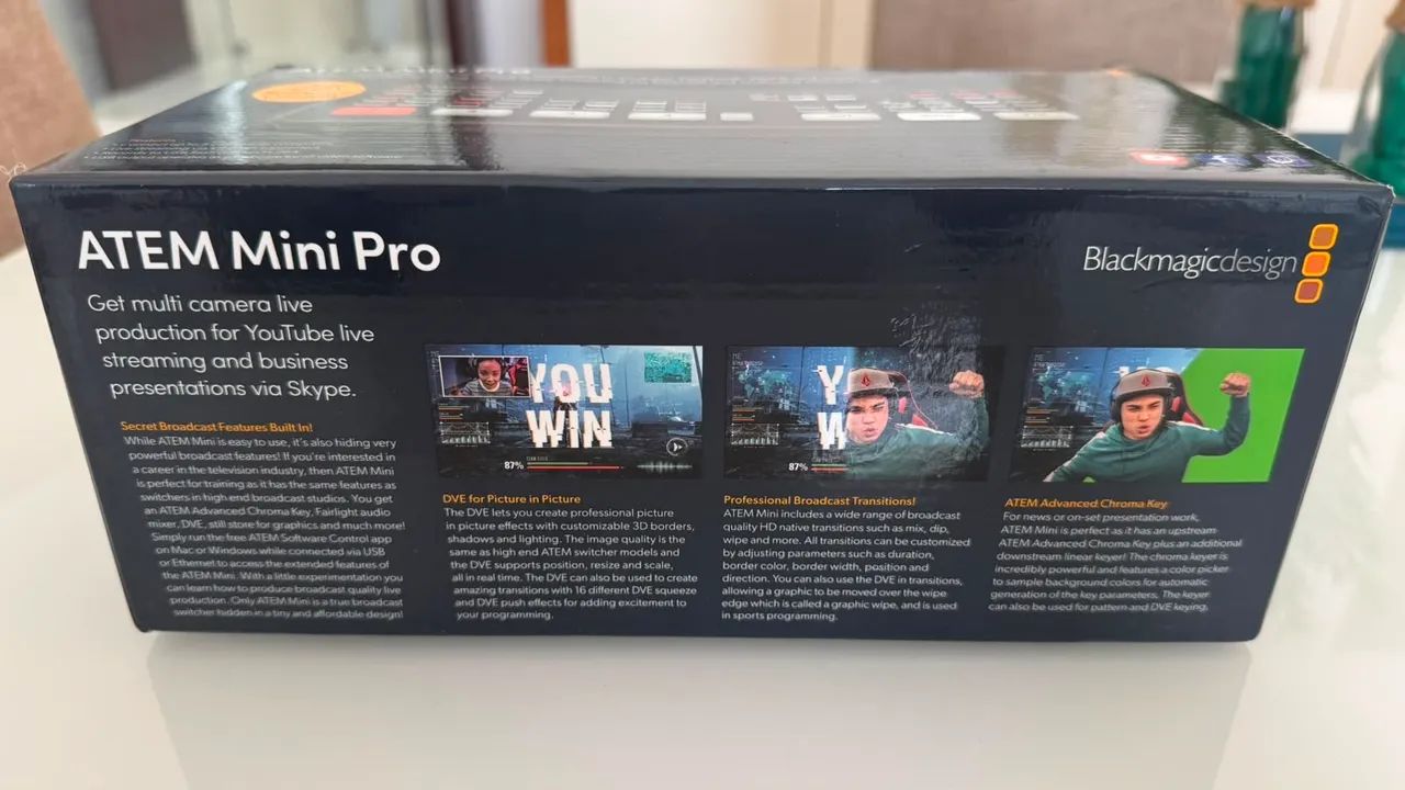 ATEM Mini Pro (Nunca usado) 
